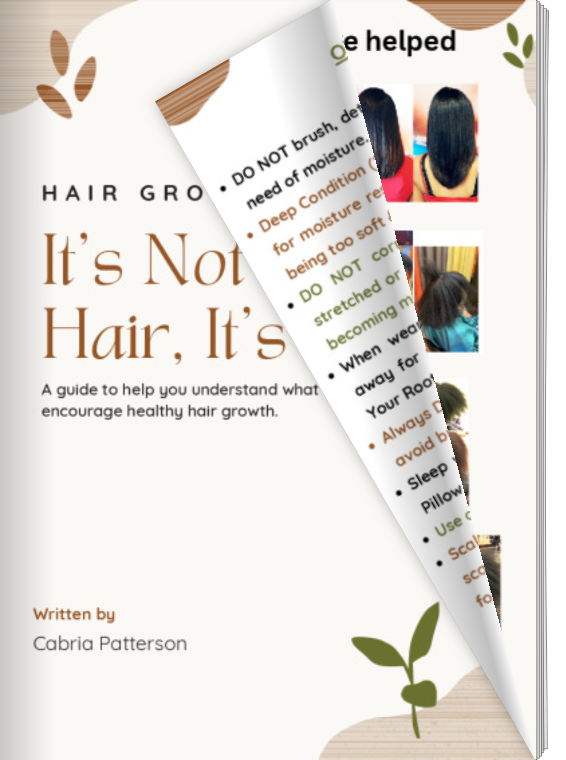 It's Not Your Hair, It's YOU! (E-book)