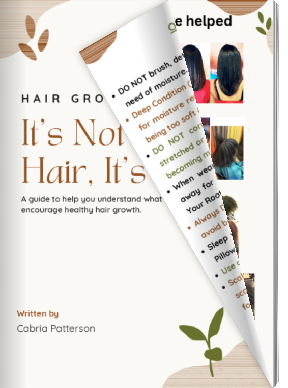 It's Not Your Hair, It's YOU! (Free E-book)